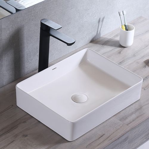 北欧简约风格方形洗脸盆台上卫生间陶瓷洗手池洗台上盆