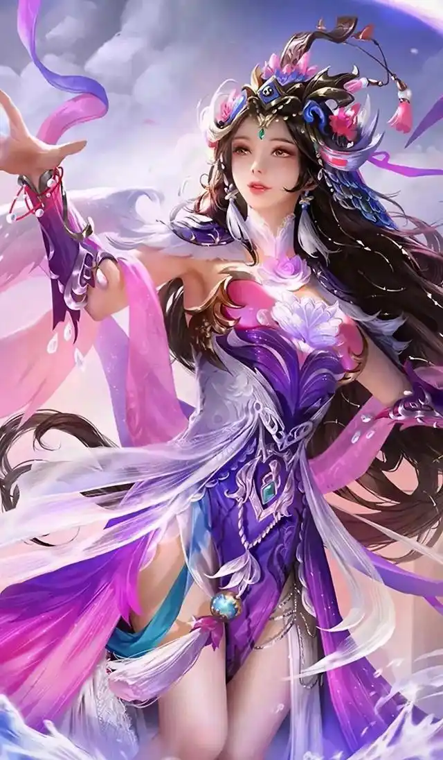 美若天仙的古风女神