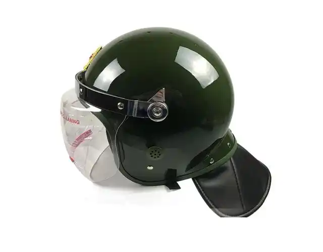 防暴头盔安保防暴器材金属钢盔特种防暴全盔