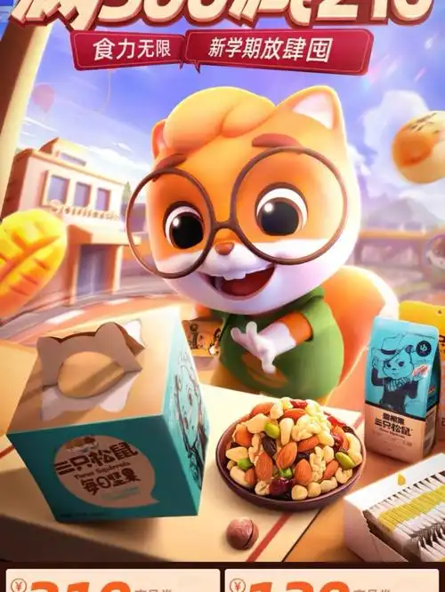 三只松鼠薅羊毛了