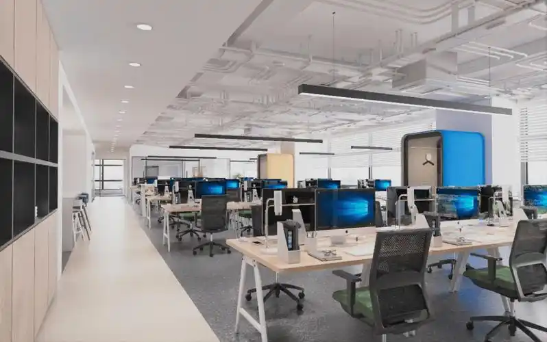 配套设施完整,致力于为员工打造更加舒适,智能和现代化的办公环境