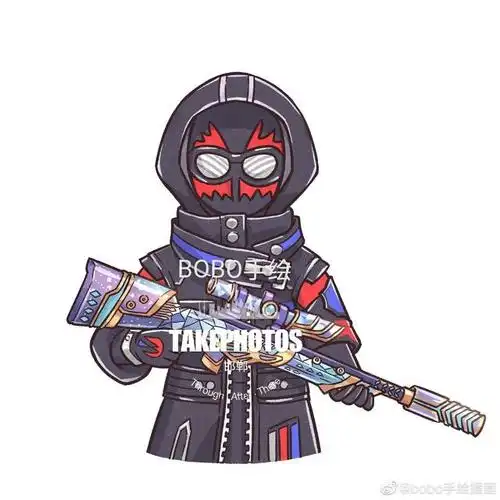 和平精英q版头像成熟的(敲可爱的和平精英q版头像)(14)