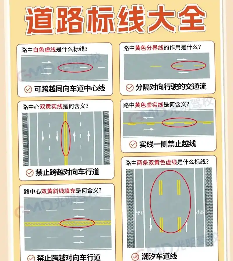 道路交通标线又多又杂? - 抖音