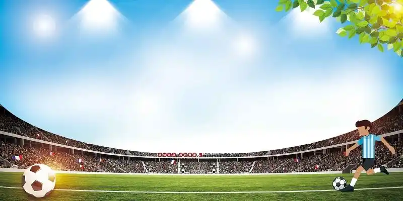 卡通足球场素材-卡通足球场图片-卡通足球场素材图片下载-觅知网