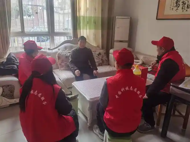 焦作博爱县科协走访慰问老科技工作者