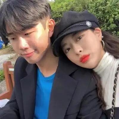 真人cp情头一对头像,情侣头像图片-回车桌面