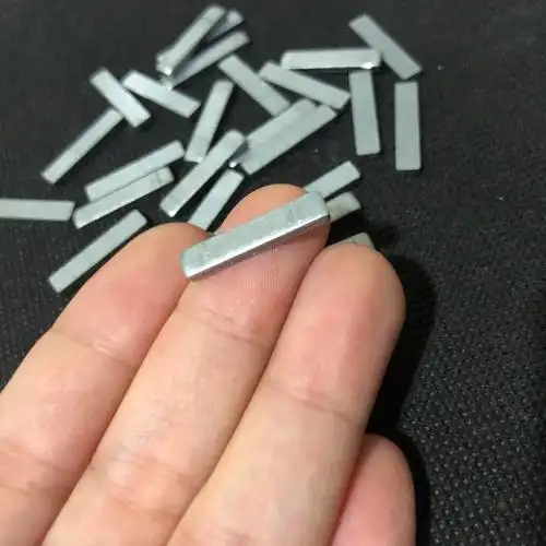 厂家直销特厚20*4*2长方形镀锌板小铁片 新款包装盒diy铁皮