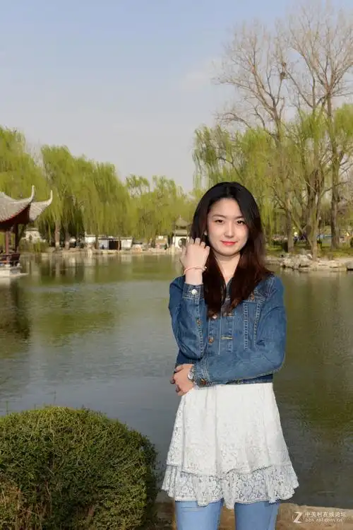 陶然亭公园外拍活动美女模特魏昕