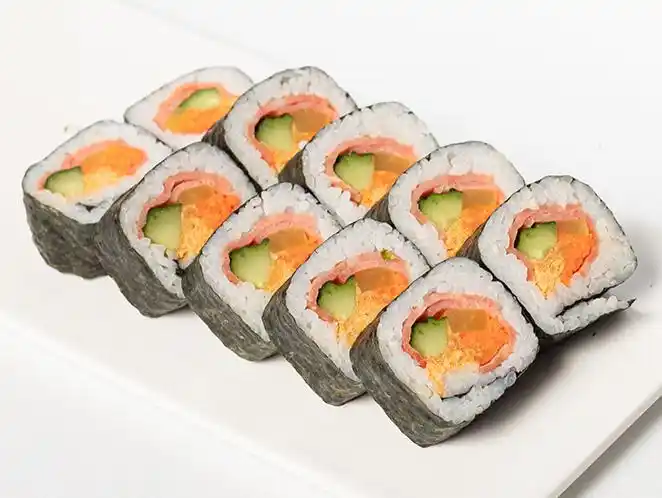 肉松培根卷-q米经典-产品中心-q米花样寿司