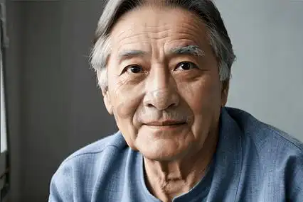 慈祥的老爷爷高清摄影图3