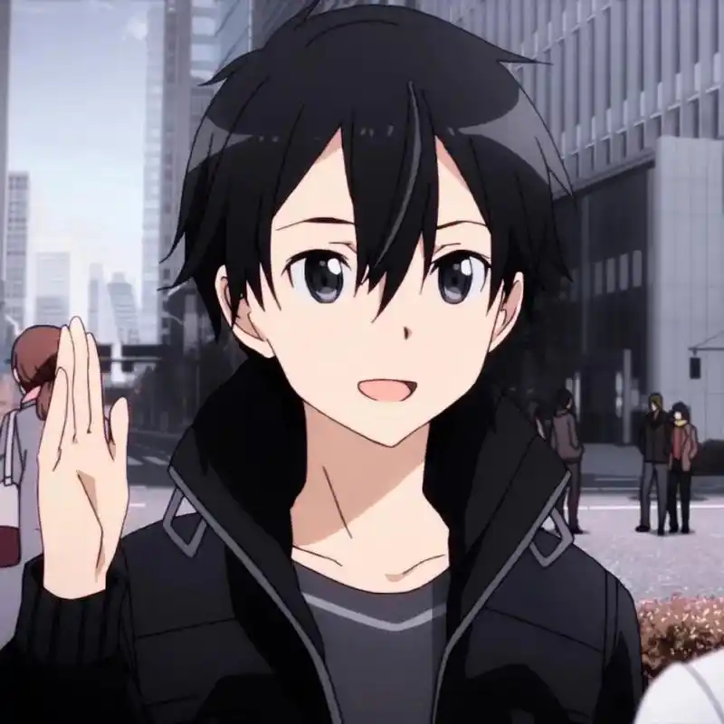 《刀剑神域》结城明日奈x桐谷和人,动漫头像情头,自剪分享