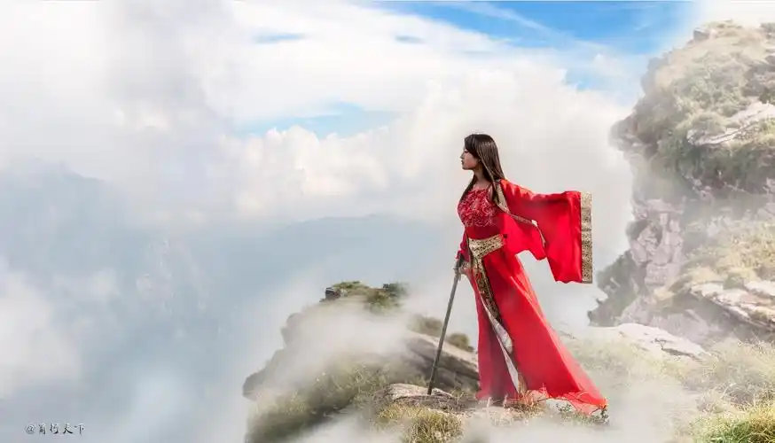 【转载】〖古韵组图〗天外飞仙〖唯美古典人物素材