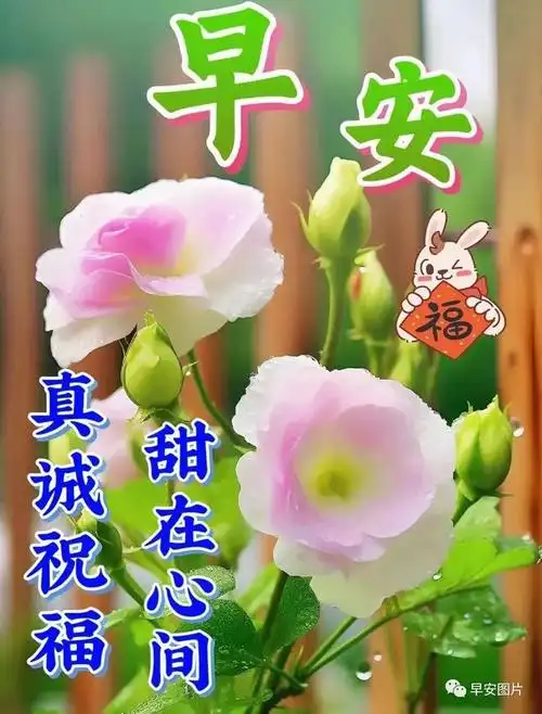早安祝福图片早上好问候语,新的一天吉祥如意!周五愉快!|快乐|清晨|爱