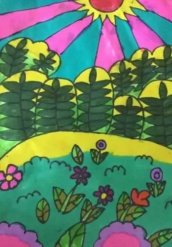 春天的图画 - 美篇