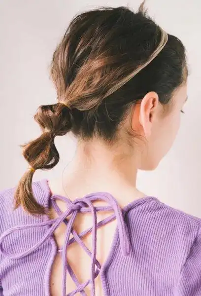 怎么把头发扎的蓬松女生扎蓬松时尚辫发型