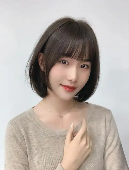 减龄短发可甜可盐