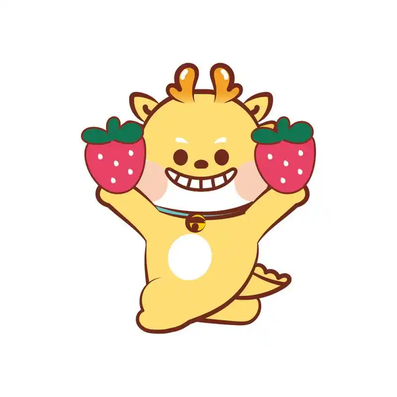 头像分享 小飞龙ip卡通形象,治愈系ip,元气满满,活泼有趣,传达出可爱