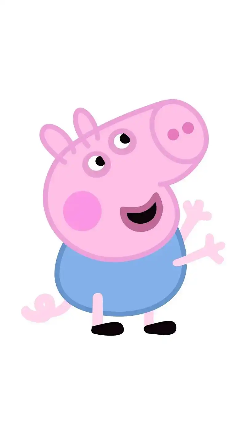 怎么画小猪佩奇简笔画之乔治.#小猪佩奇简笔画 #育儿简笔画  - 抖音