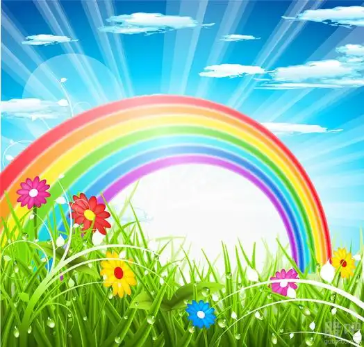 余观天象,彩虹绚丽,祥云飘飘,此乃吉祥之兆,子曰拉升在即.