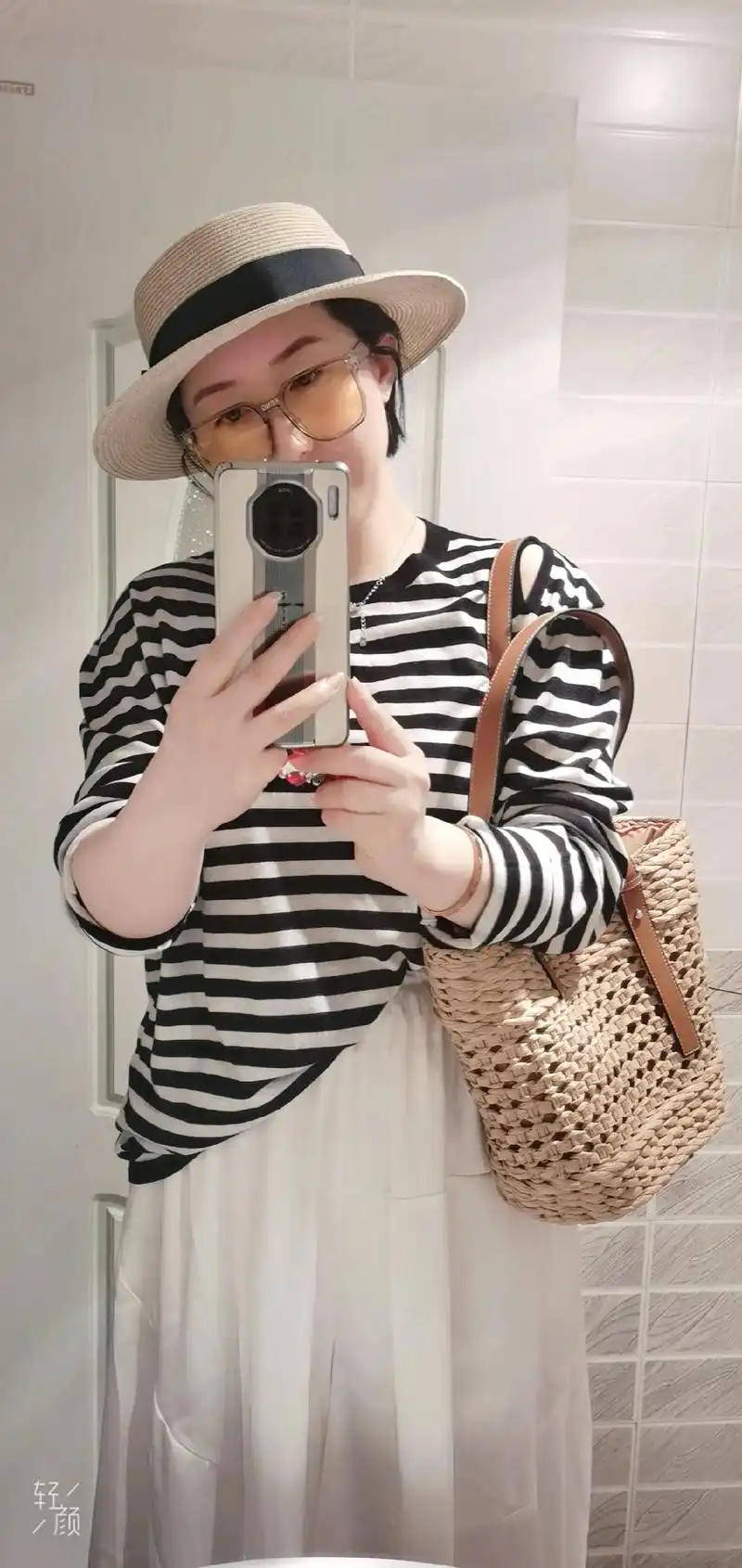 初夏120斤显瘦穿搭分享155cm