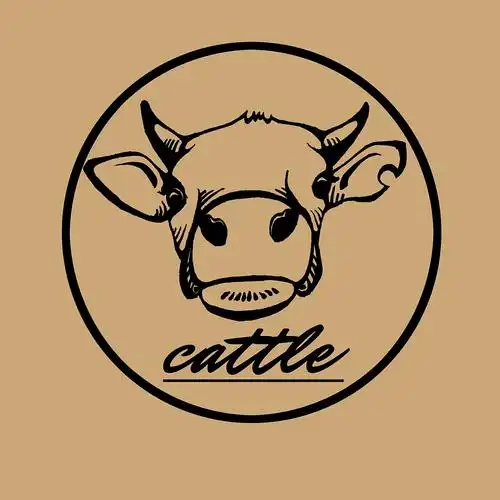 牛|平面|logo|五香锅巴skr_原创作品-站酷zcool