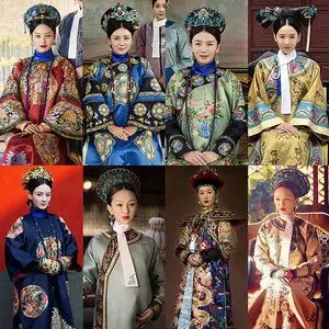影视古装如懿传清朝汉服宫廷服皇后娘娘太后服正装吉服贵妃演出服