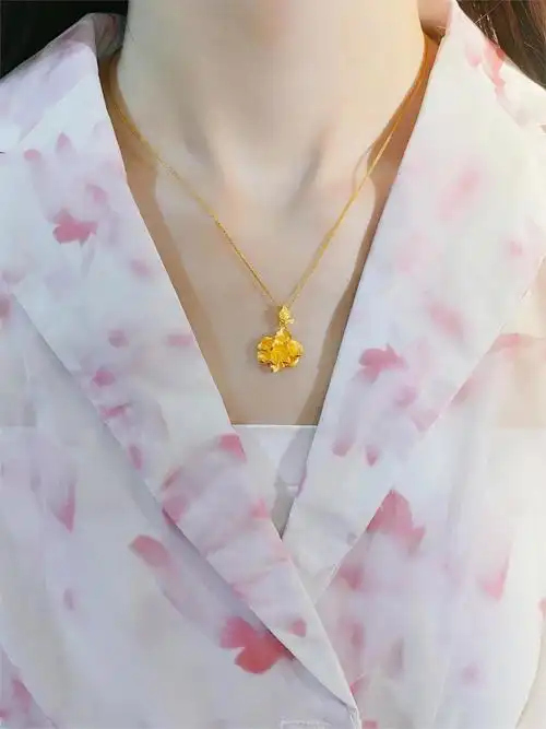 周大福黄金项链