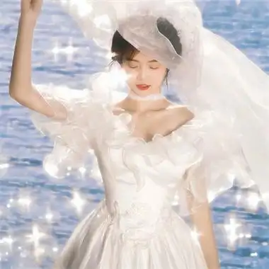 唯美优雅的婚纱女生头像 高清又唯美的超有气质的女生头像