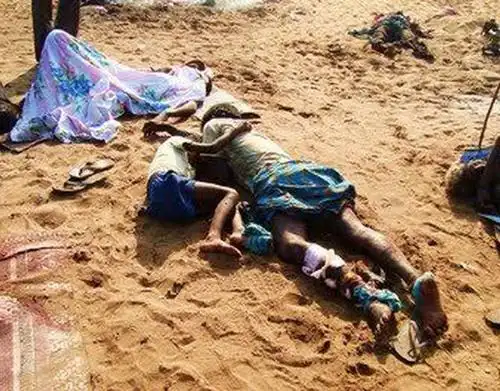 1983年7月,斯里兰卡泰米尔伊拉姆猛虎解放组织(猛虎组织)成员在北部的