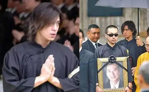 而陈楚河07年因出现在其父亲的"世纪"葬礼上而揭开了他"竹联帮太子爷"