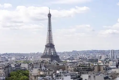法国代表性建筑埃菲尔铁塔