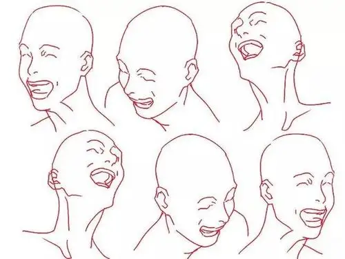 各种表情的画法讲解迷之表情