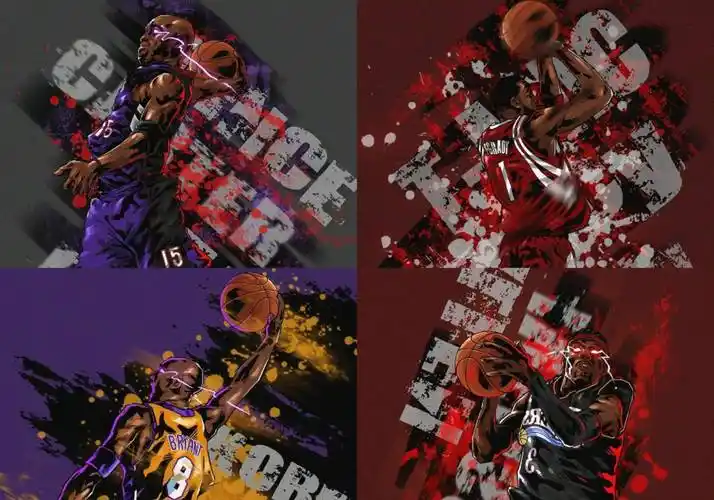 篮球壁纸十三期,nba四大分卫,是一代人的青春记忆_艾弗森_卡特_麦迪