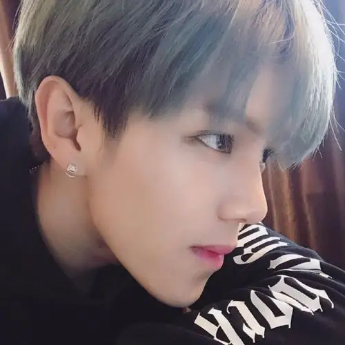 钻石耳钉帅气欧巴头像