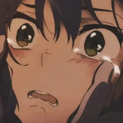 流泪动漫男女头像再见容易再见难