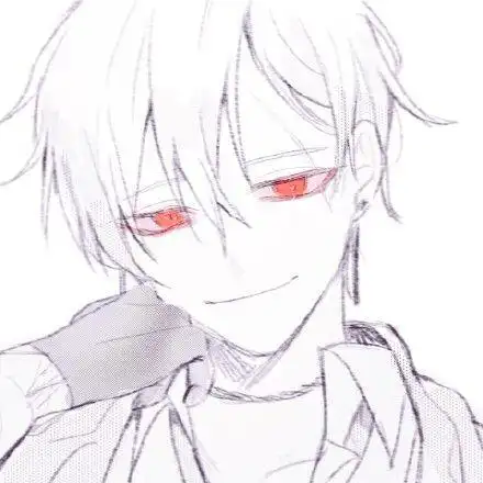 帅气头像男生霸气冷酷简笔画