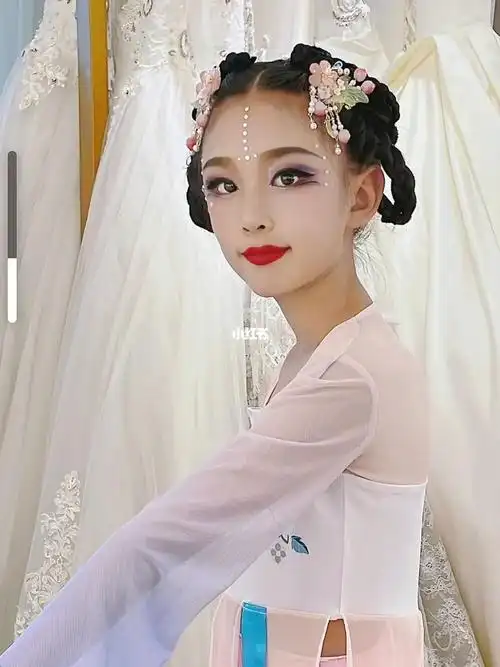 儿童古装舞台妆