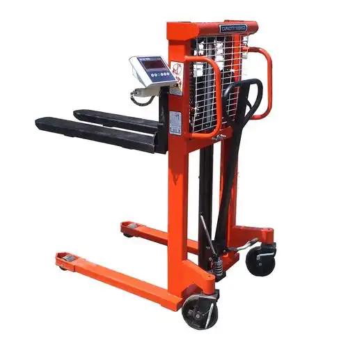 液压升降叉车带称重称重式升高叉车