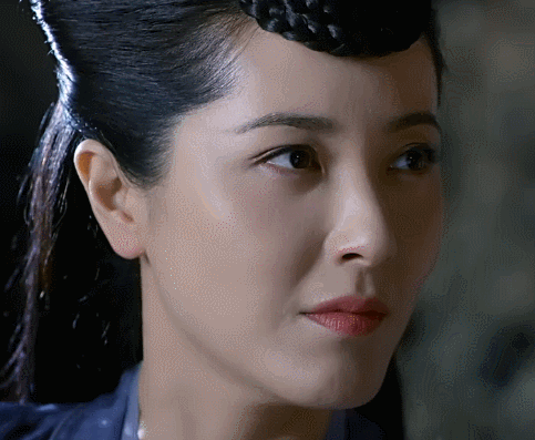 醉玲珑曾黎得逞的笑容红唇gif动图_动态图_表情包下载_soogif