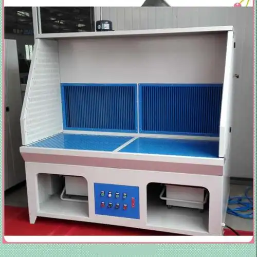 直销除锈打磨平台粉尘收集柜2米打磨台一体机移动式打磨工作台抛光