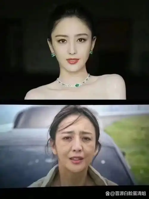 佟丽娅在《我经过风暴》电影里 变老的妆容只画了三个地方 一个是眼袋