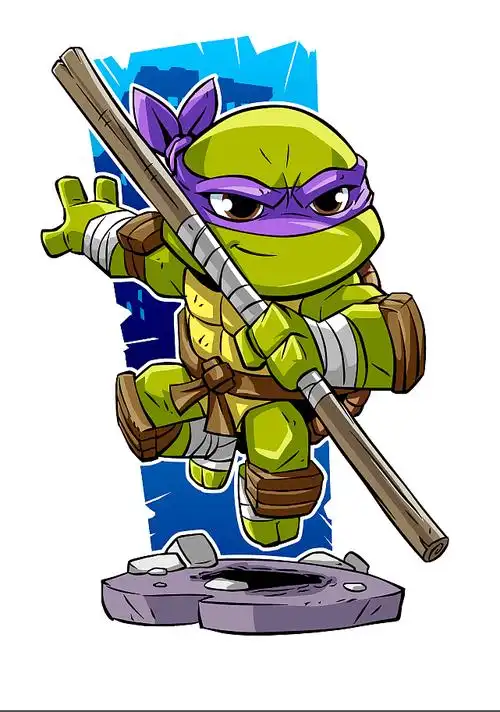 忍者神龟临摹|动漫|单幅漫画|cromputer_罗 - 临摹作品 - 站酷 (zcool