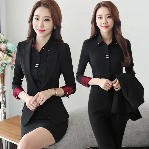 古威四超guweisicao女士职业套装