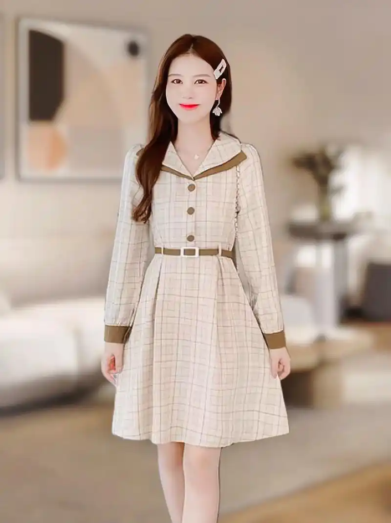 新款连衣裙太好看啦!这款150cm155小个子显高穿搭气质连 - 抖音