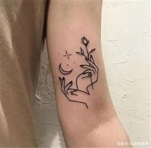 23张小清新类时尚文身图案参考
