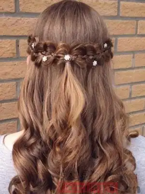 2015气质编发发型精选  diy甜美淑女发型