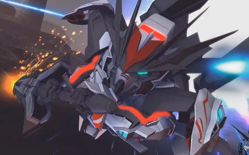 中文sd高达g世纪cr战斗动画王道异端高达Ωmhf01Ω