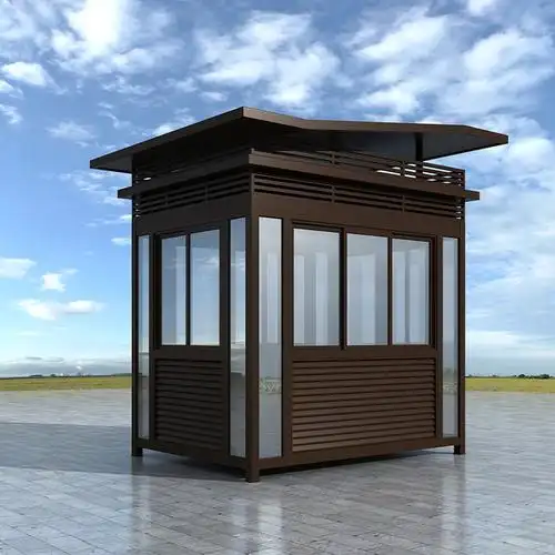 陕西晟鸿:岗亭生产靠哪些理念设计生产