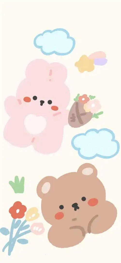 手机壁纸分享【第一期】可爱卡通图壁纸 - 华为p20系列应用资源 花粉