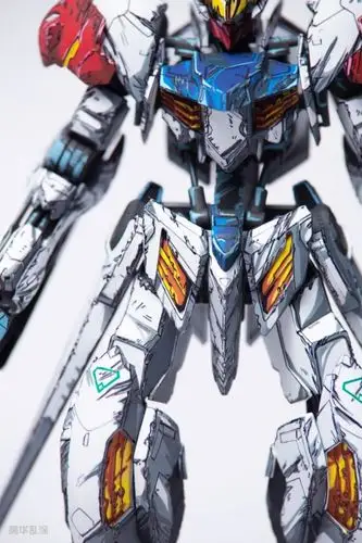 tv 1/100 巴巴托斯天狼座二次元战损涂装|二次元|模型|高达模型|巴